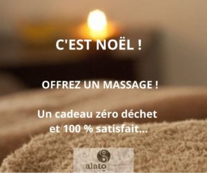 NOËL : LES CARTES CADEAU ALATO MASSAGES